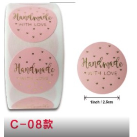COD Handmade Thank You Stickers TY sticker Label Philippine Based (38 ...