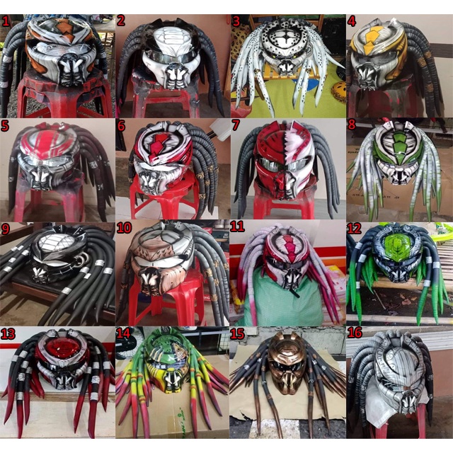 Predator hot sale helmet shopee