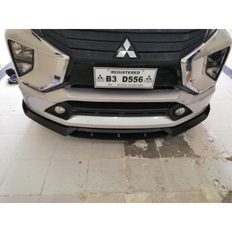 Mitsubishi Xpander Front Bumper Chin Diffuser Gls Sport | Shopee ...