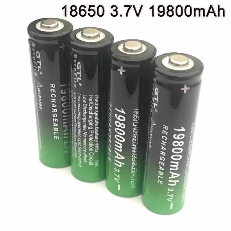 Newest 60Pcs 18650 rechargeable battery 3.7V Li-ion Batteries