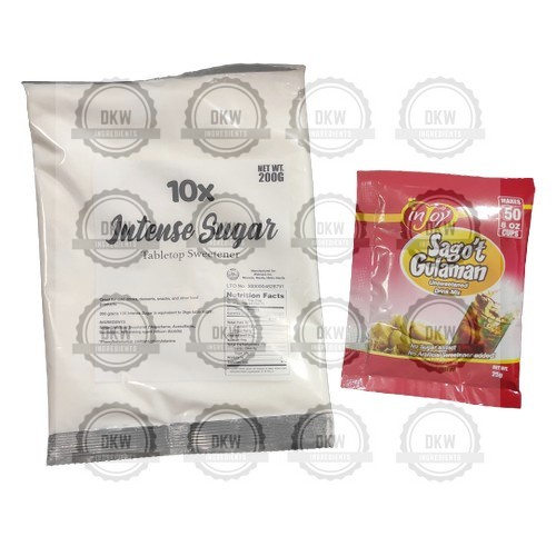 Injoy Unsweetened Sagot Gulaman Palamig 25g / Injoy 10x Intense Sugar ...