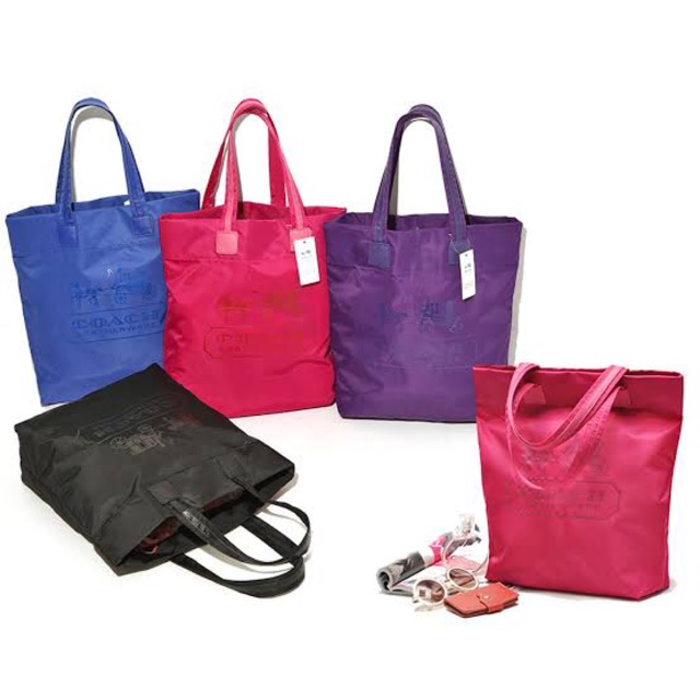 Coach nylon tote handbags new arrivals