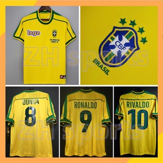 2006 Brazil Home S/S No.10 RONALDINHO 06 World Cup CBF jersey shirt BNWT