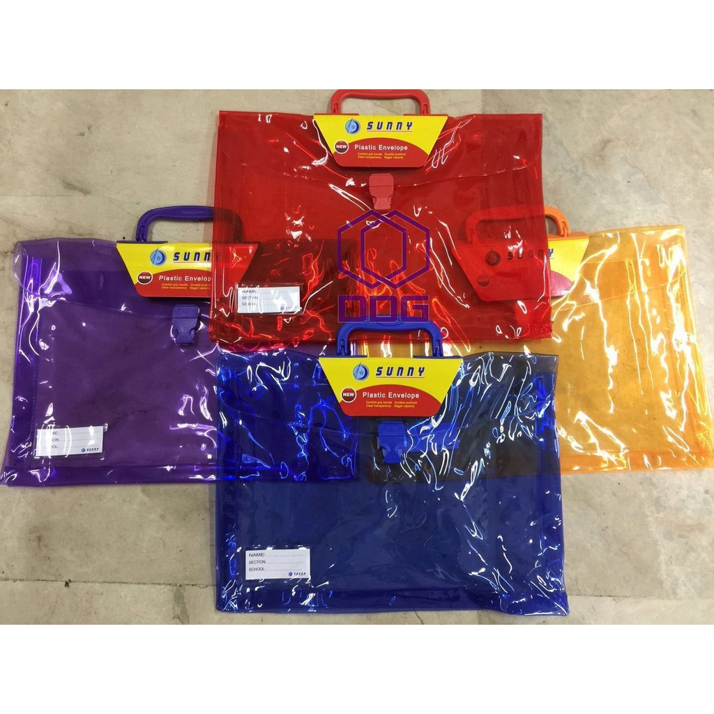 Sunny Expanding Plastic Envelope w/ Handle Shopee Philippines
