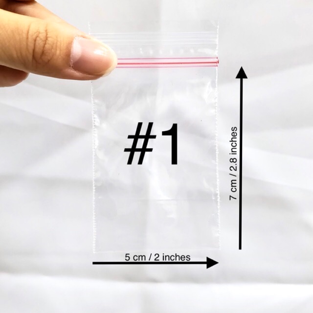 Small discount ziplock bags