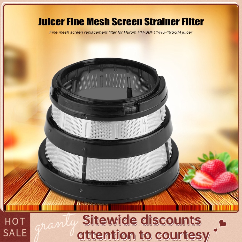 Portable Juicer Filter Mesh Slow Screen Strainer Shopee Philippines