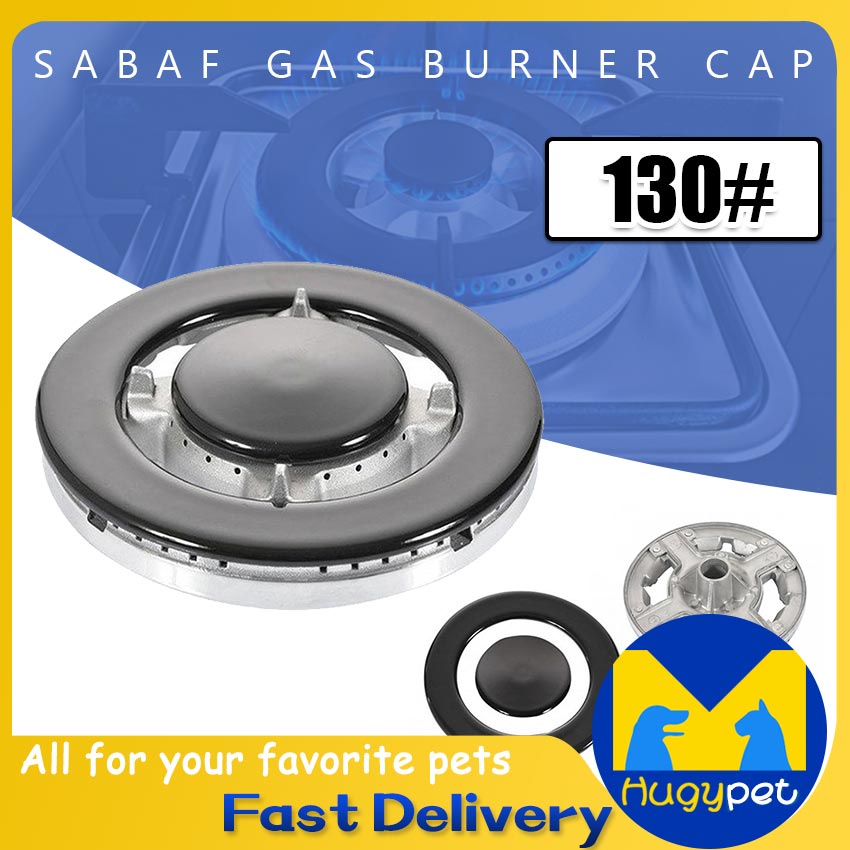 130MM Universal Firearm & Burner Flame Cap Cover Stove Accessories Stove Head Concave Iron Cover