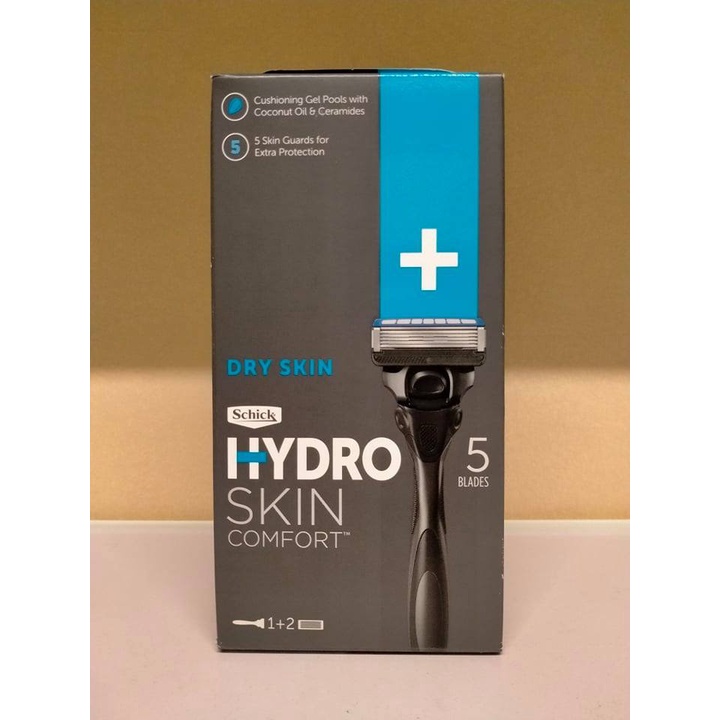 Schick Hydro Skin Comfort Razor, 1 Handle + 2 Refills | Shopee Philippines