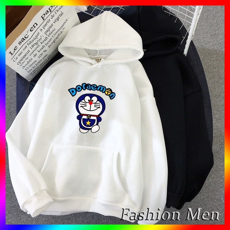 Women s Doraemon Printed Oversized Jacket Fashion Shopee Philippines