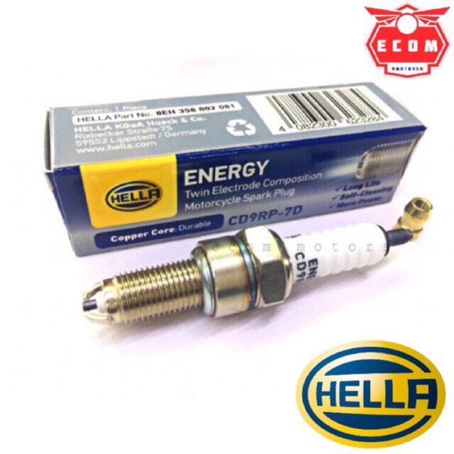 Hella Twin Electrode Spark Plug •Hella Sparkplug Shopee Philippines