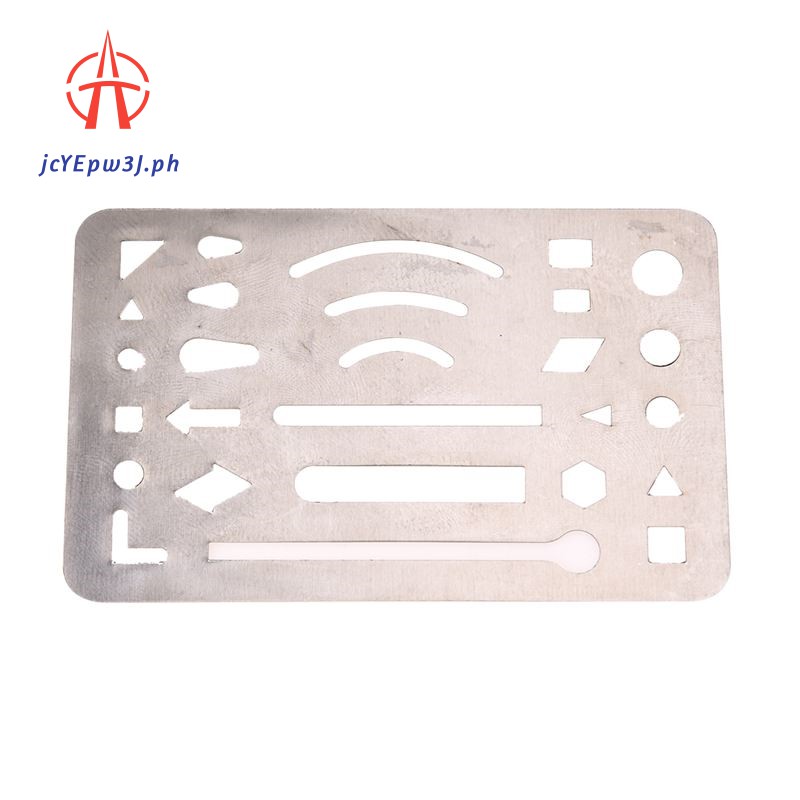 Stainless Steel 27 Patterns Erasing Drawing Drafting Tool Shield ...