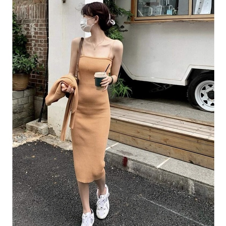 Knitted 2024 dress shopee