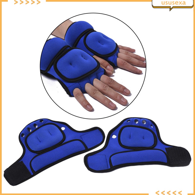Weighted Gloves 1lb - Weight Lifting Gloves