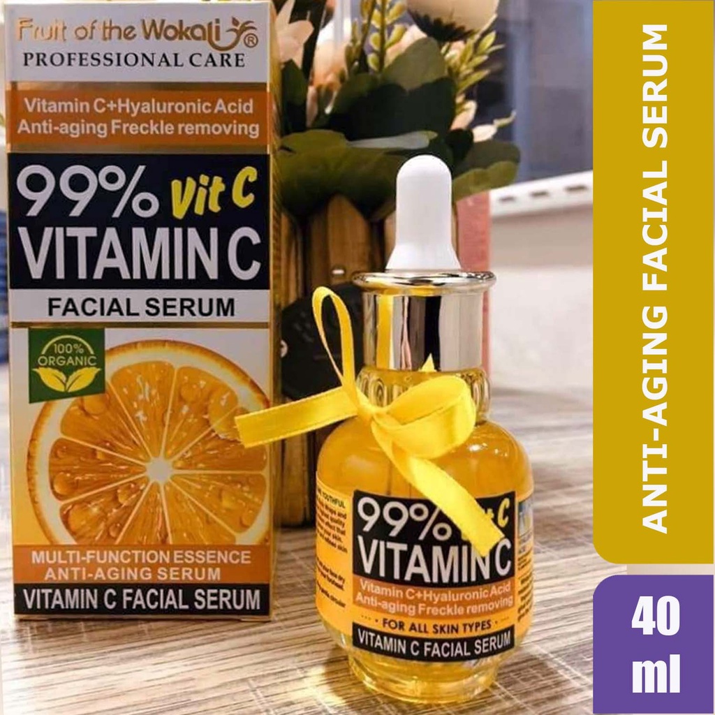 Fruit of the Wokali Vitamin C Facial Serum xc+ Shopee Philippines