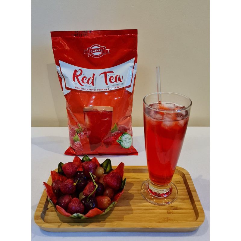 CHEMAG RED TEA RASPBERRY POWDERED DRINK ( x500g/x1KG) | Shopee Philippines