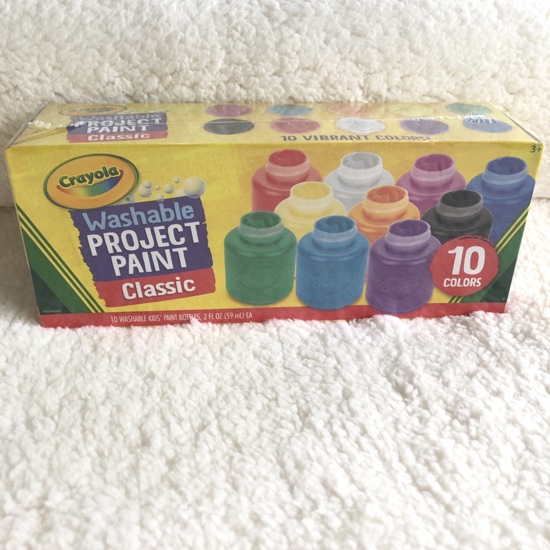Crayola Washable Project Paint Classic ( 10 Colors ) | Shopee Philippines