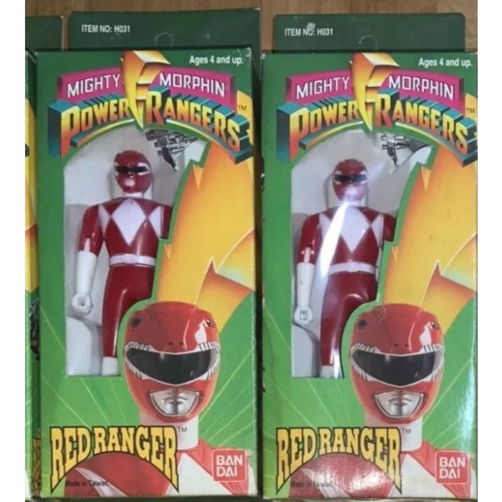 MMPR Red Ranger & Megazord misb vintage toy | Shopee Philippines