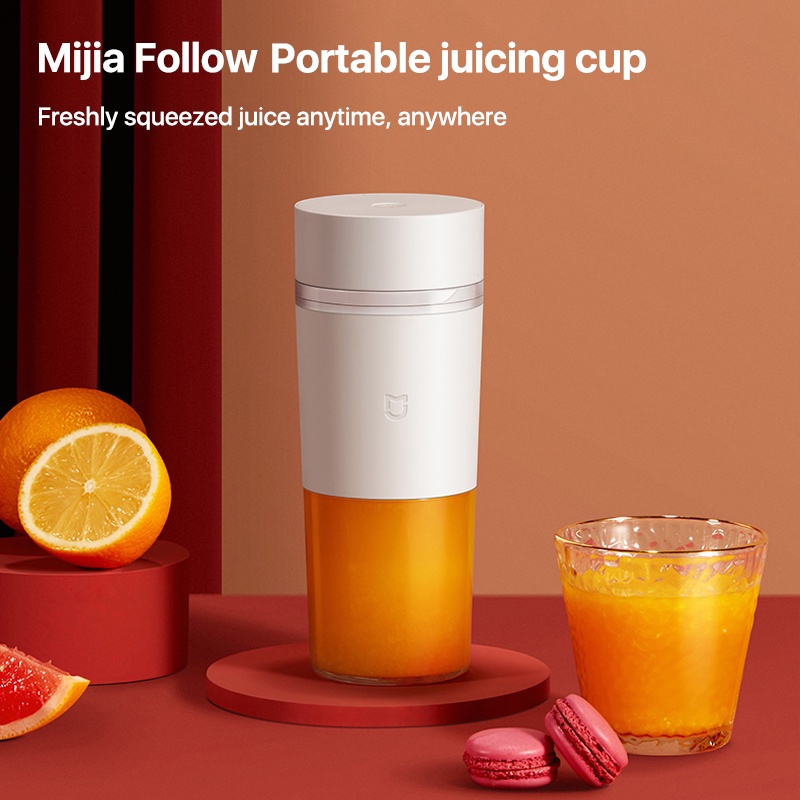 XIAOMI MIJIA 300ML Rechargeable Portable Juicer Cup - MJZZB01PL Fruit ...
