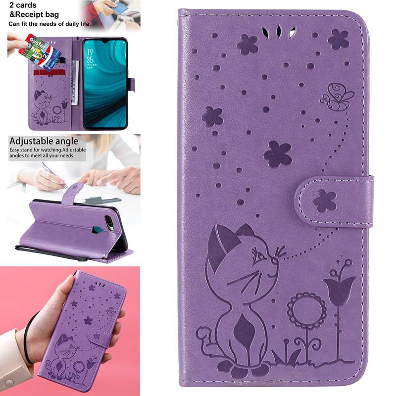 Oppo A12 A7 Ax7 Case Oppo A5s Ax5s Casing Oppo A5 Ax5 A3s Flip Pu Leather Portable Wallet Phone 9459