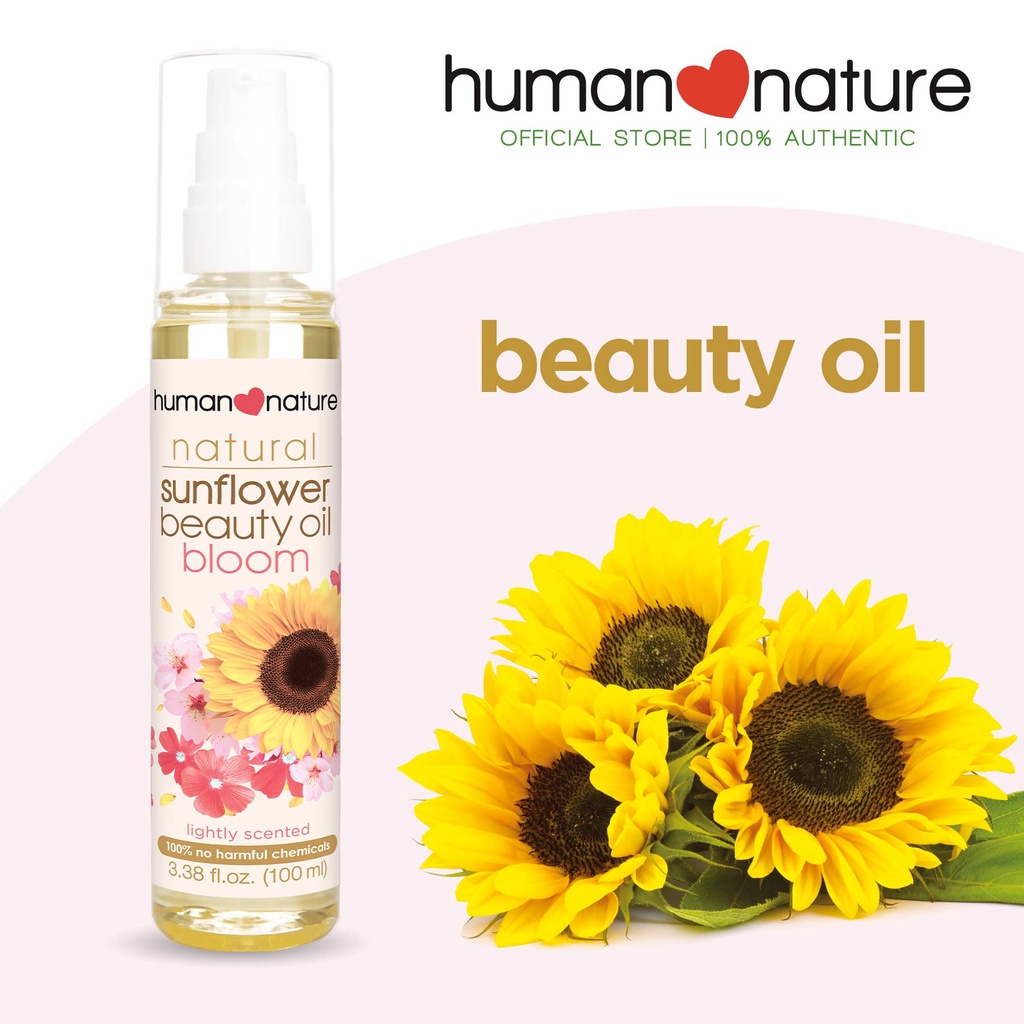 HN Sunflower Beauty Oil BLOOM (Lightly Scented) | Shopee Philippines