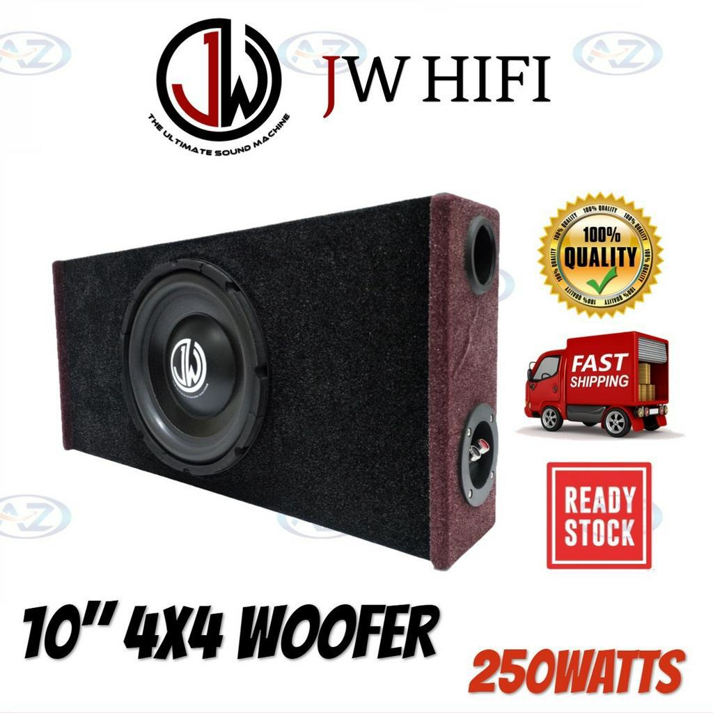 JW HIFI 4x4 Trunk Woofer Speaker 10 inch / Woofer Speaker / Car Woofer