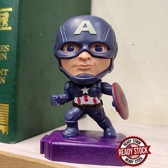 2021 McDonald's Happy Meal Marvel Captain America, Iron  Man set of 12 styles