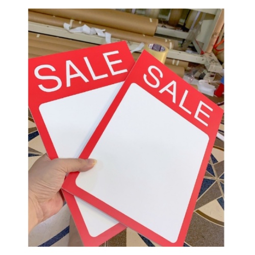 Reduced sign, space sign Self-fillingClear, size A4 - A5, can be reused ...