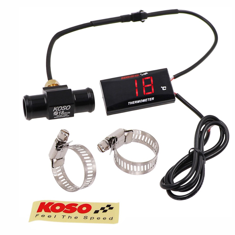 Universal Motorcycle Modified Thermometer Instrument Water Temp ...