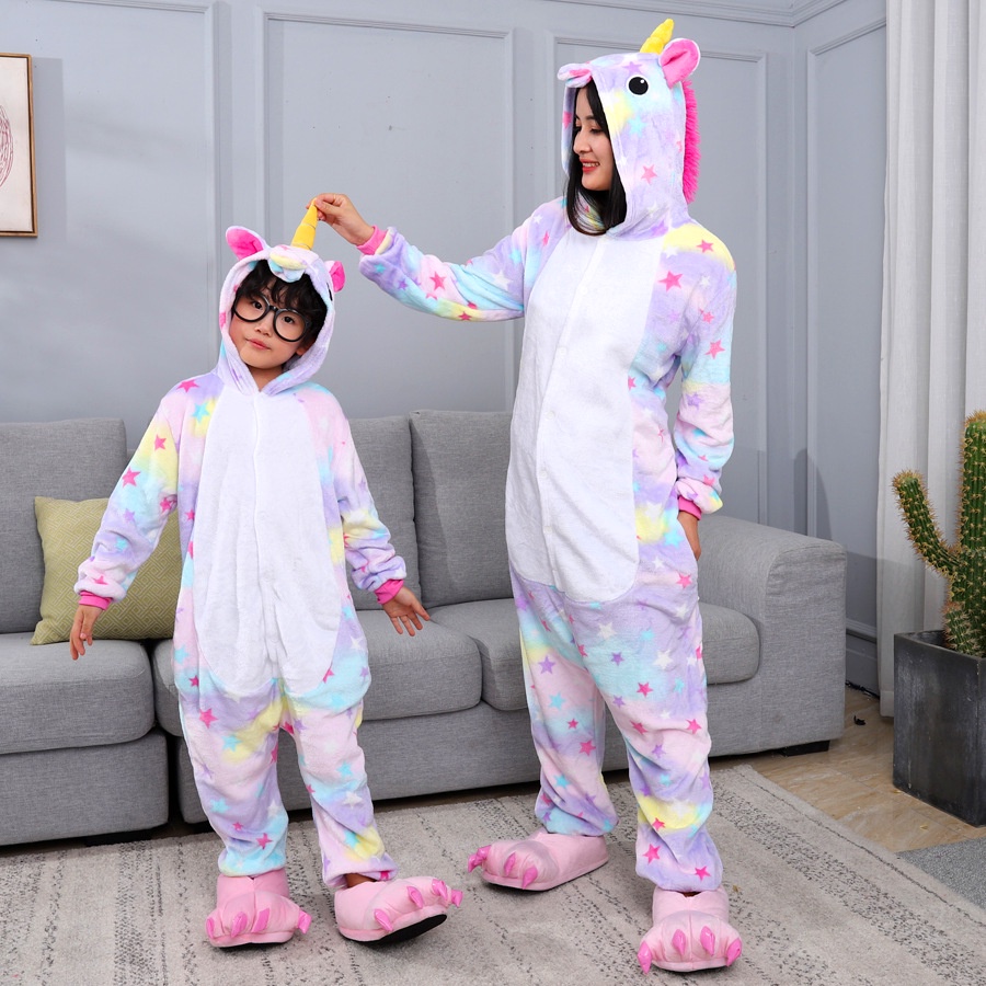 Kigurumis Adults Onesie Pajamas Animal Unicorn Pikachu Jumpsuits Funny