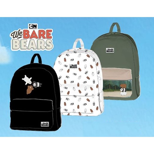 SALE We Bare Bears Backpacks Shopee Philippines