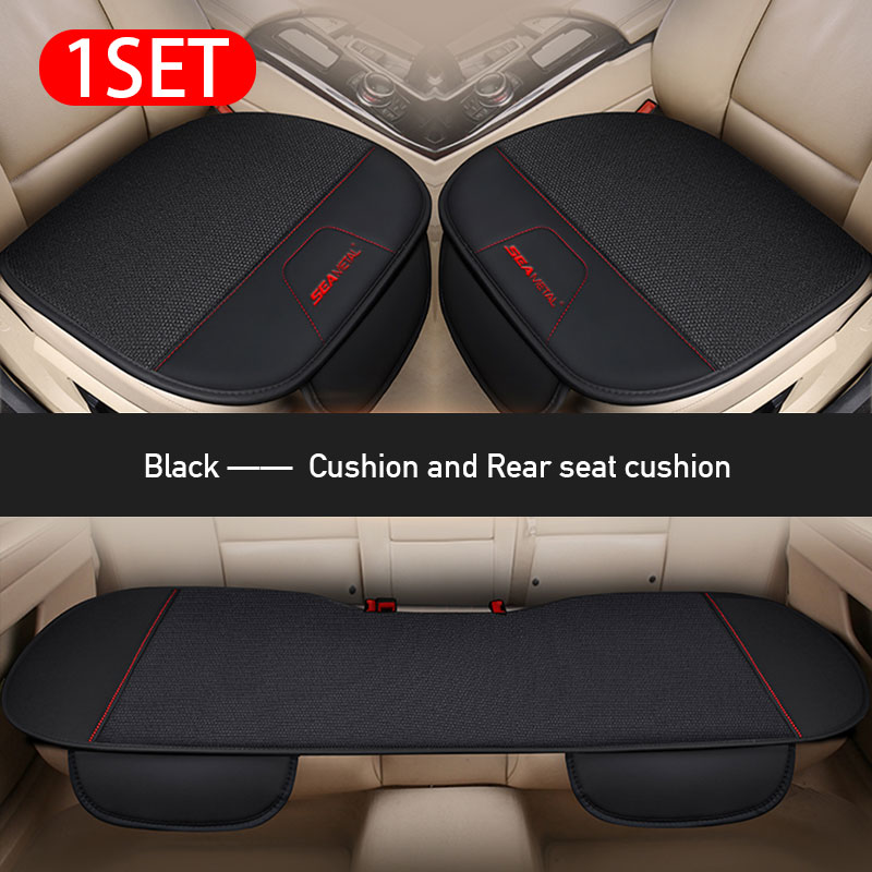 Linen Leather Car Seat Cover Universal Four Season Cushion Set Covers for Cars SUV Sedan Front And Back Chair Protector Shopee Philippines