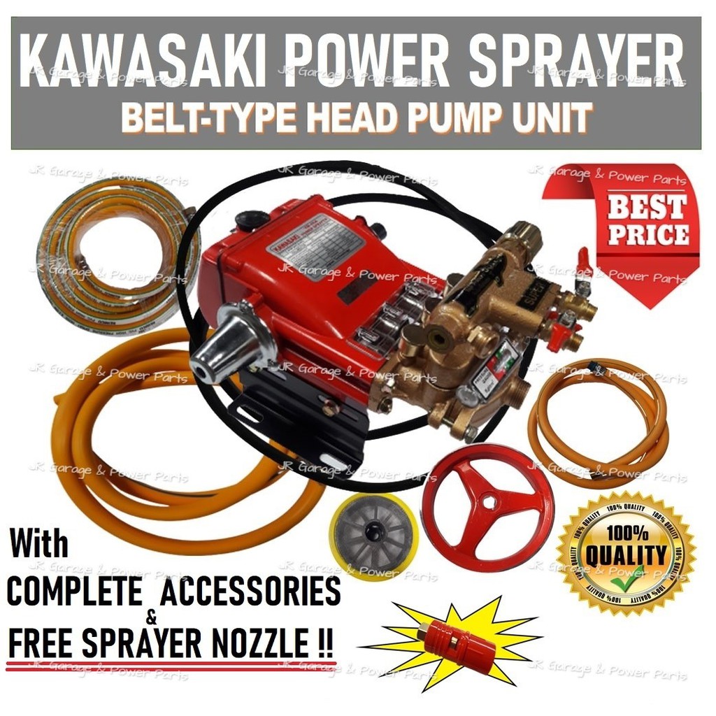 Kawasaki pressure washer / power sprayer head pump unit only with