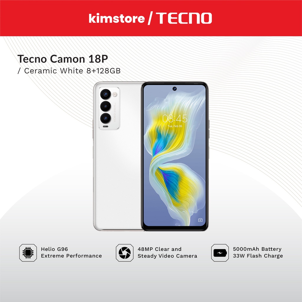 Tecno Camon 18P 8/128 GB | Shopee Philippines