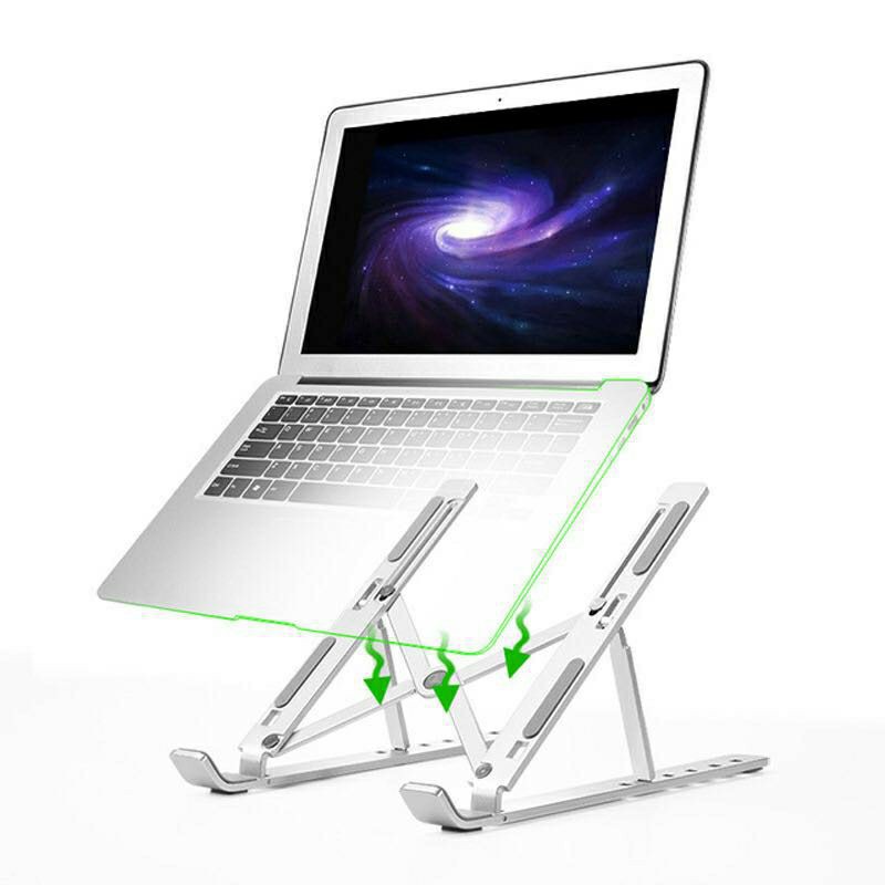 COD Aluminum Alloy Collapsible Laptop Stand Laptop Holder Foldable ...