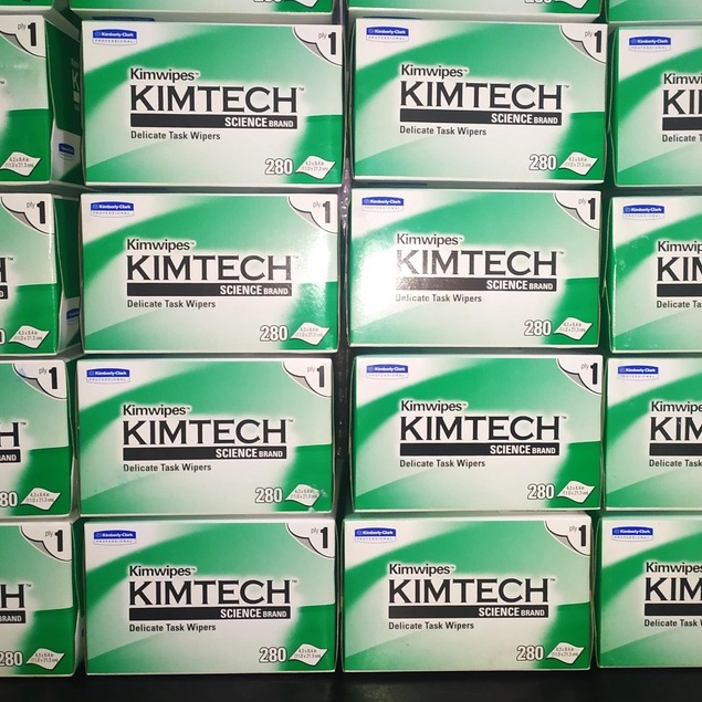 Kimtech Kimwipes 34155 Small Box Lint Free Lens Tissue Wipes Shopee