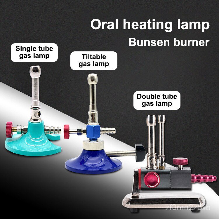 Dental Micro Bunsen Burner Micro Gas Propane Light Bunsen Burner Double
