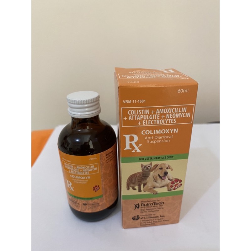 Colimoxyn Anti-Diarrhea Suspension 60ml for Pets | Shopee Philippines