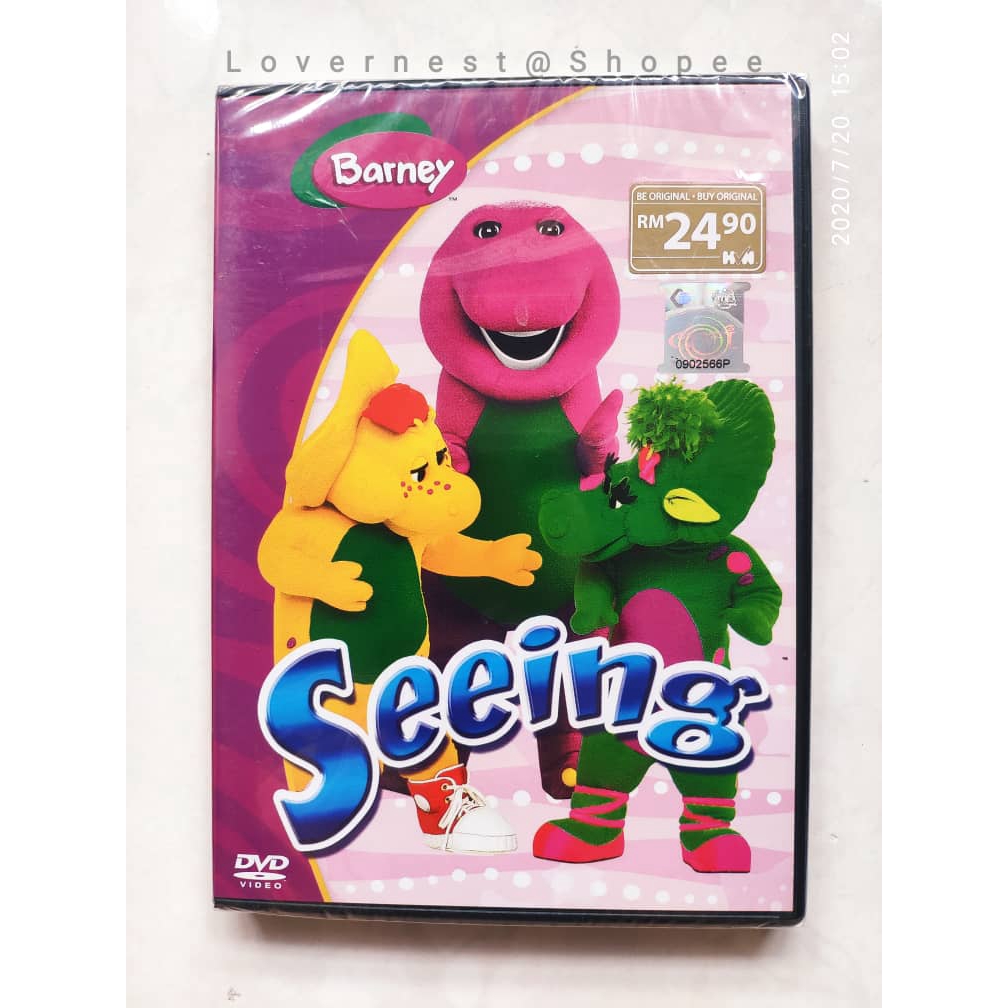 BARNEY DVD Seeing Vol 1 Shopee Philippines