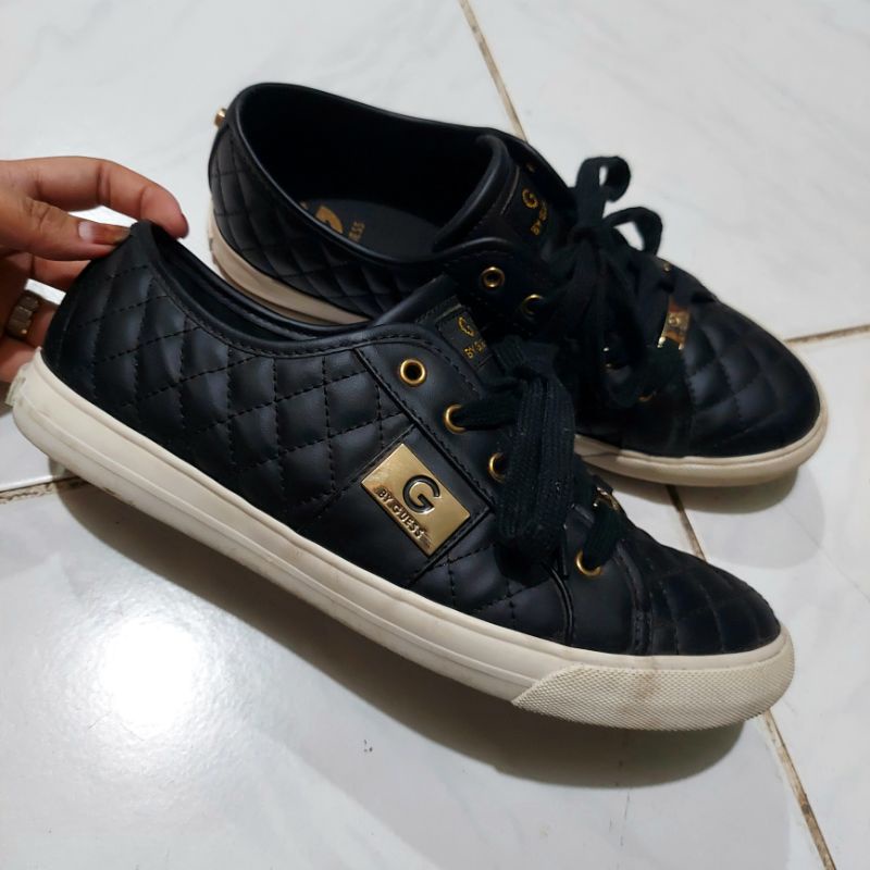 Guess black and store gold shoes