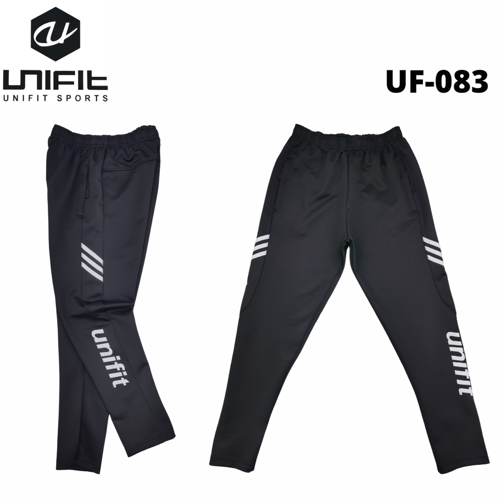 UNIFIT Men's Joggers Pants Training Sports Jogging Track Silk Spandex