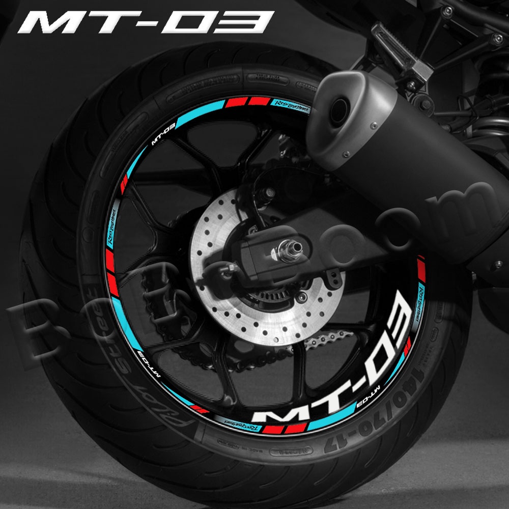 Reflective Motorcycle Wheel Sticker Rim Stripe Decal Accessories