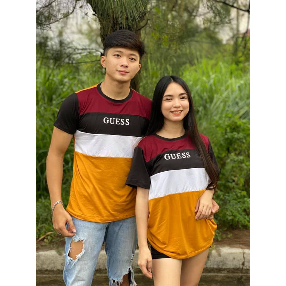 Guess store couple shirt