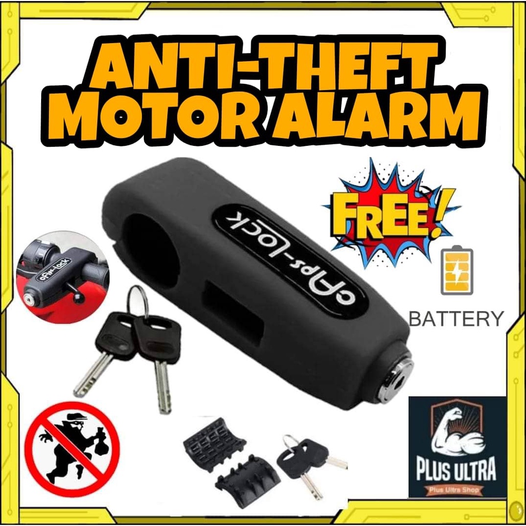 AntiTheft Motorcycle AlarmLock Shopee Philippines