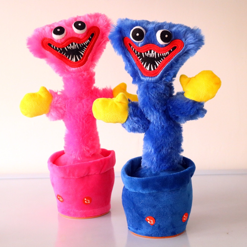 poppy playtime huggy wuggy Dancing Poppy Electric Plush Toy, Birthday ...