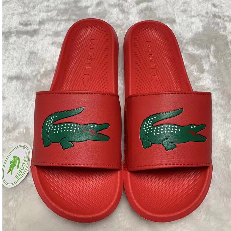 lacoste slippers