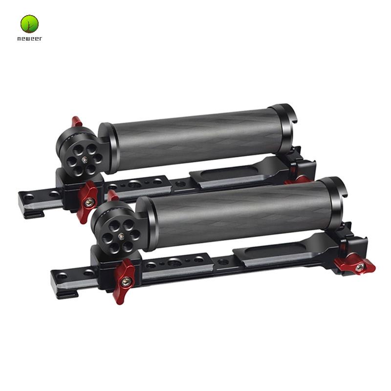 Adjustable Handgrip Dual Carbon Handle Grip Clamp Mount for DJI Ronin