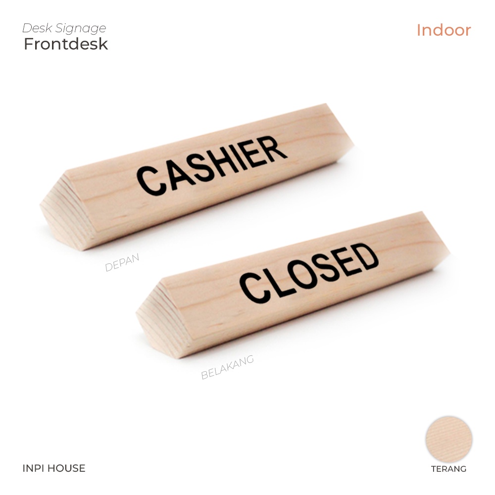 Sign system cashier - cashier - cashier Desk Marker - cashier - closed ...