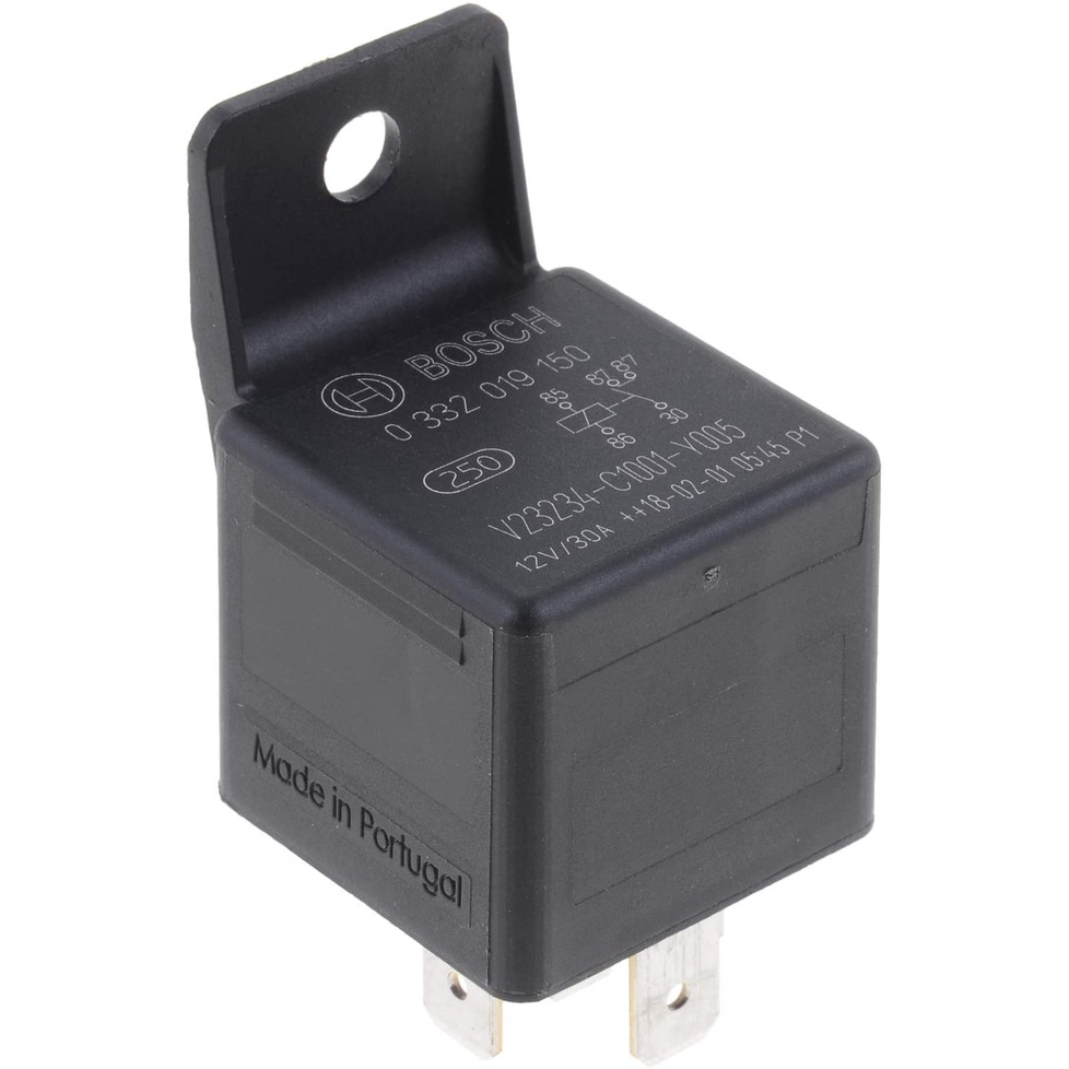 Original BOSCH Mini Relay 5pin 12V / 30A 100% Authentic Made in ...