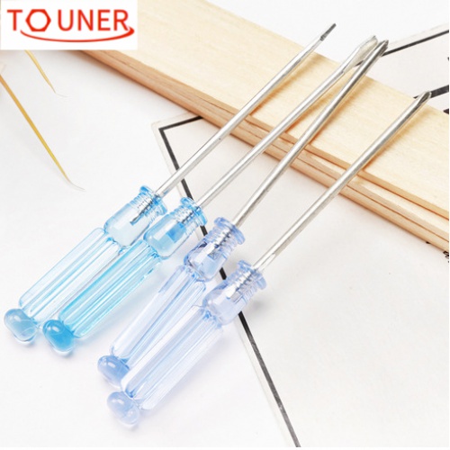 Screwdriver Crystal screwdriver transparent cross slotted notebook ...