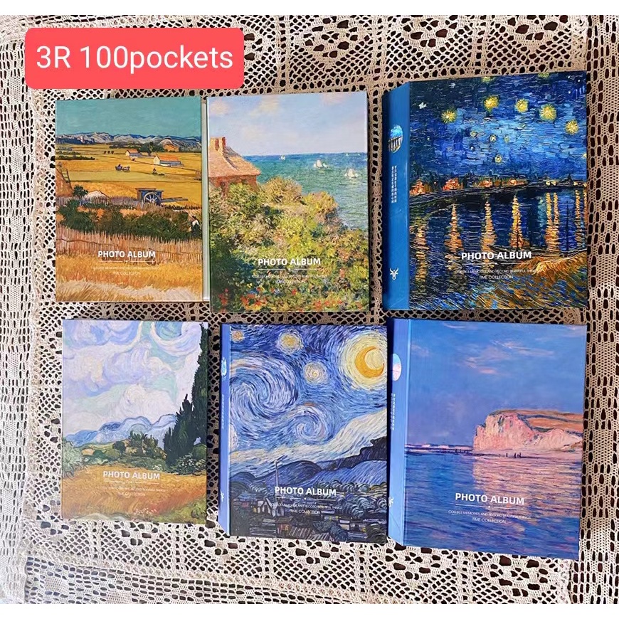 【on hand】3R 4R 5R Oil painting style album 100 pockets 200 pockets ...